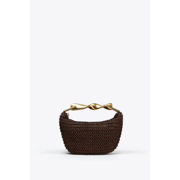 ZARA MINI BAG WITH METAL HANDLE - Picture 4 of 8